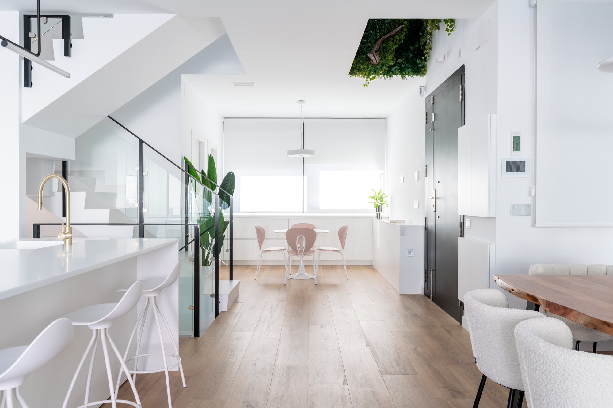 decoracion minimalista blanca