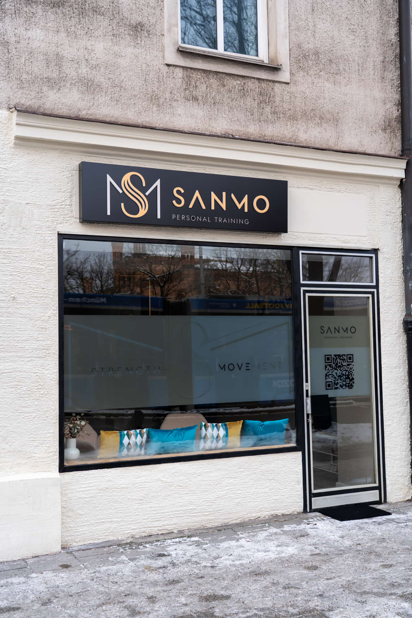 diseño fachada personal trainning