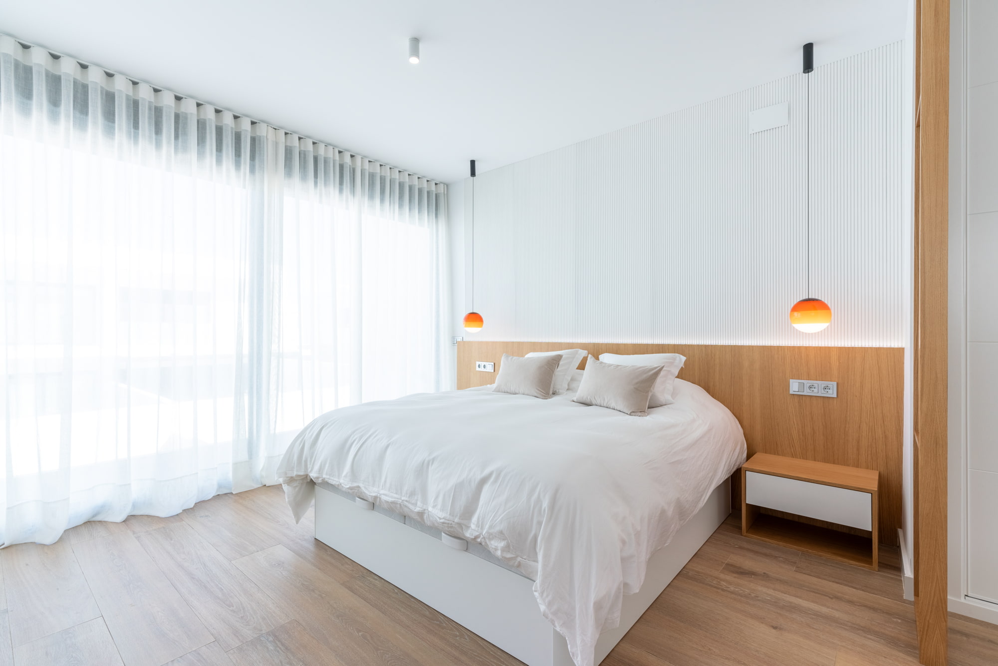 diseño cabecero dormitorio, muebles a medida