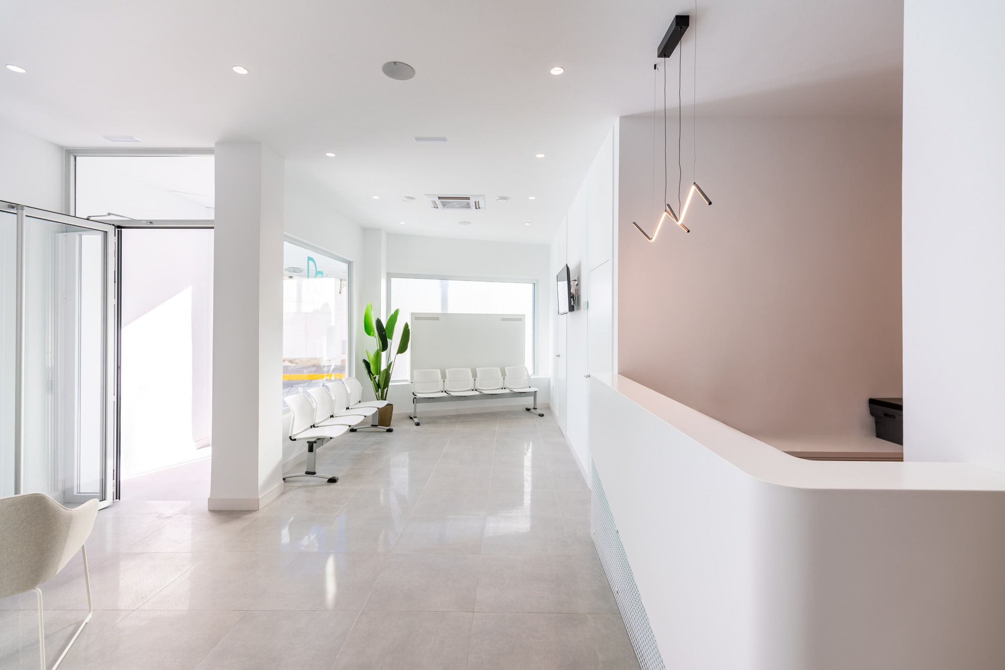 diseño recepcion clinica